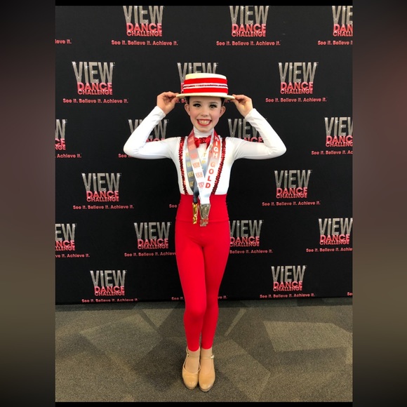 Capezio 455CAR Leather Caramel Character Tap Shoes Ladies 4.5 / Child 2 - 2.5 - Picture 10 of 11